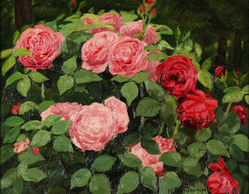 Владимиров Иван Алексеевич. Розы 